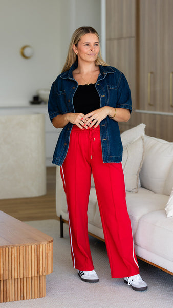 Zella Pants - Red