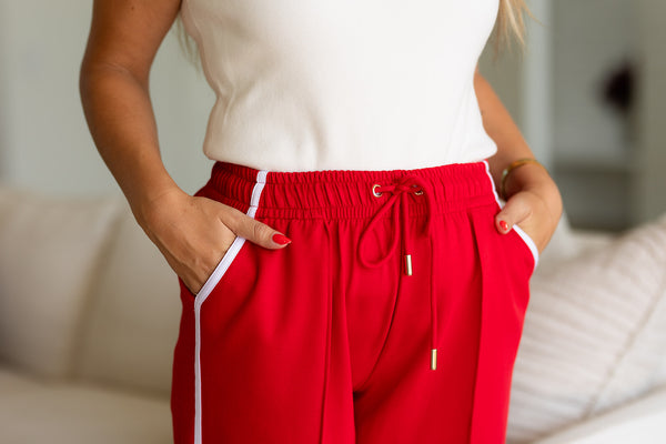 Zella Pants - Red